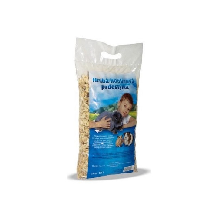 Podestýlka 40l / 1,6kg hrubá, hoblinová Limara