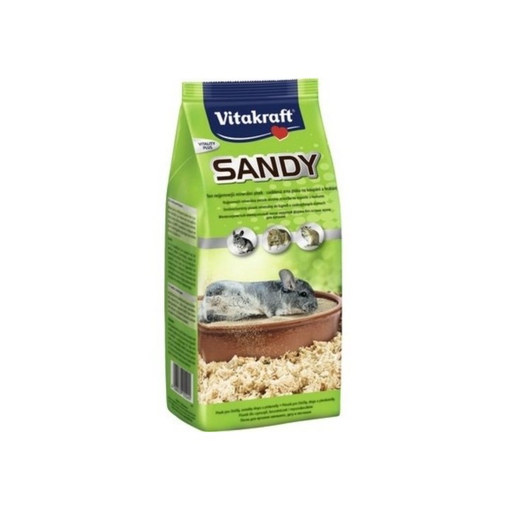 Sandy koupelový písek pro činčily 1kg /6