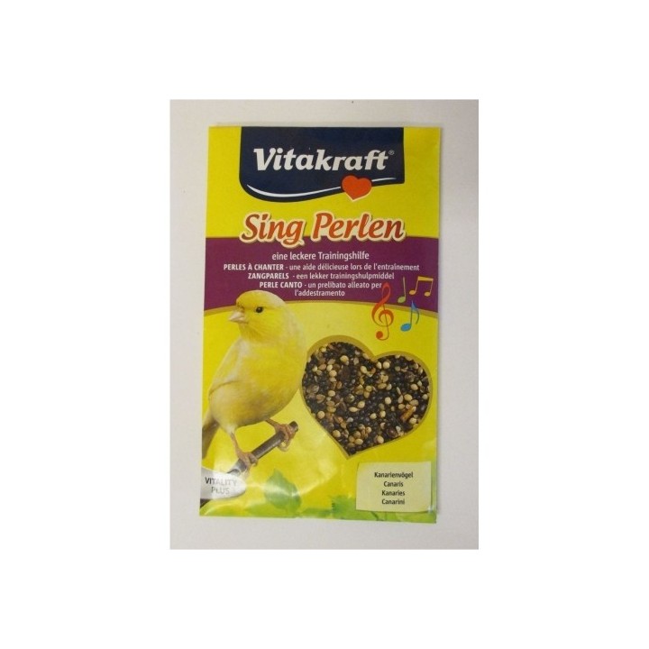 Vit. perlen Sing 20g kanár