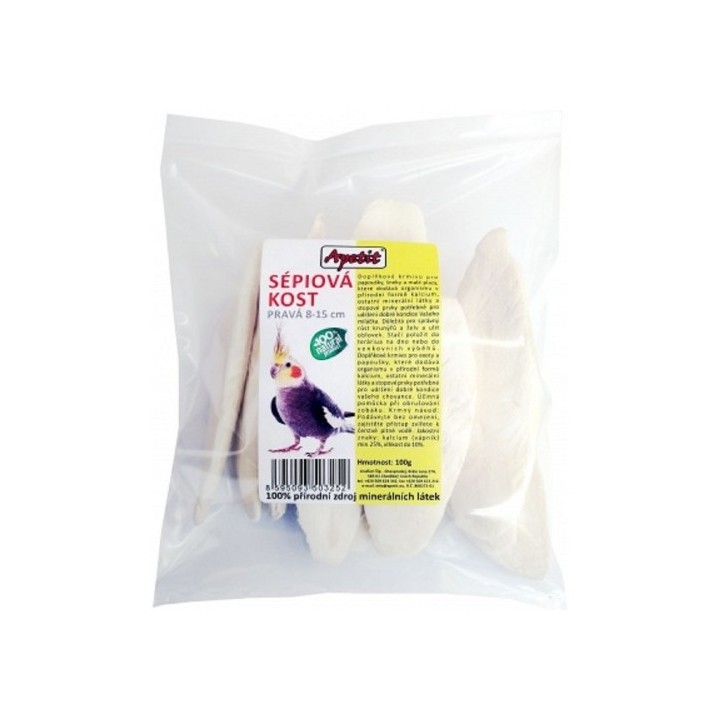 Sépiová kost 8-15cm pravá  100g/Apetit