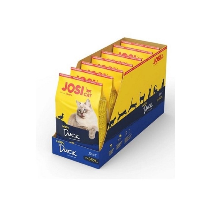 JosiCat 4,55kg Crispy Duck 7x650g