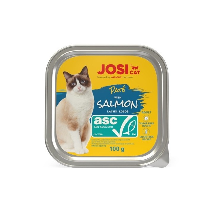 Josicat  Paté with Salmon (ASC label) 100g