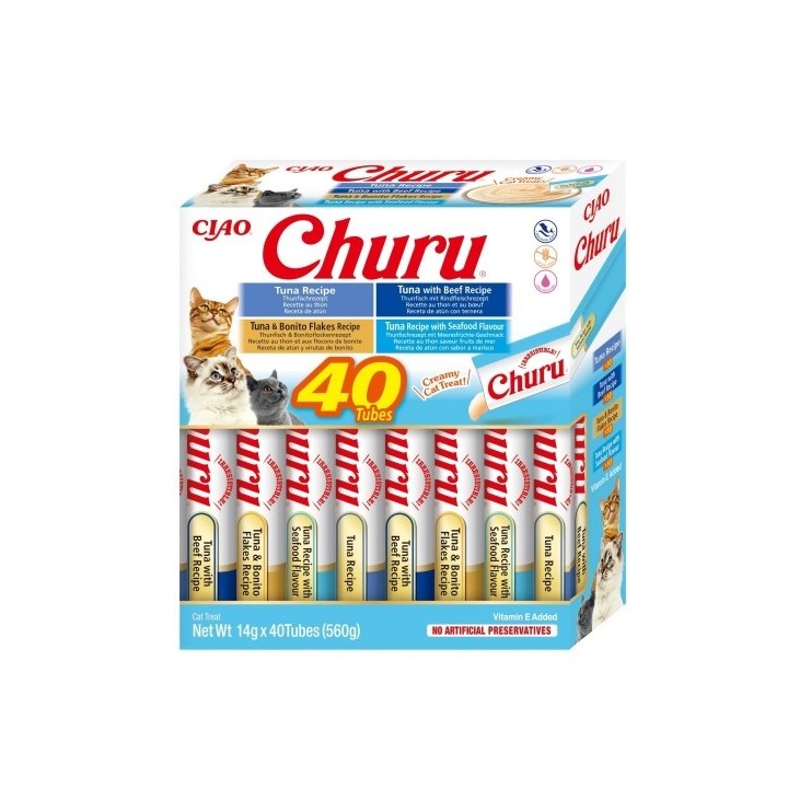 Churu Cat BOX Tuna Variety 40x14g