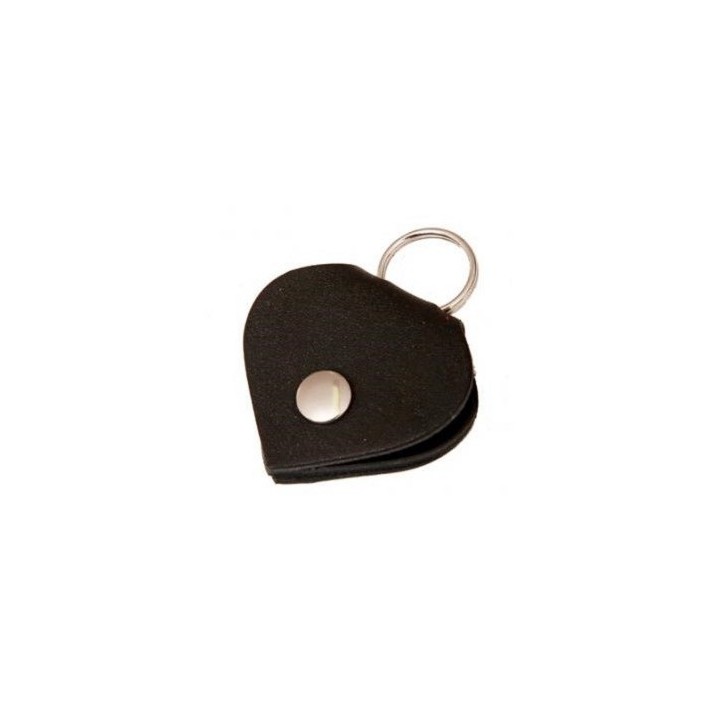 Adresář srdíčko černý kožený