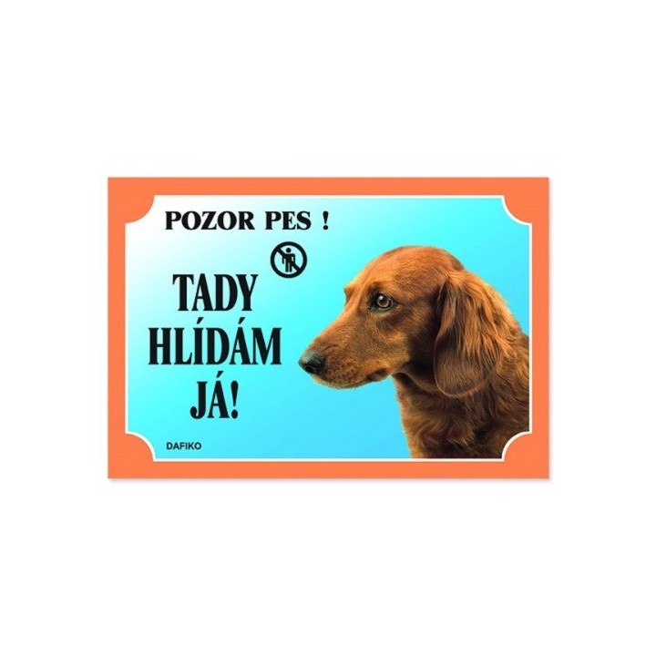Cedulka jezevčík dlouhosrstý