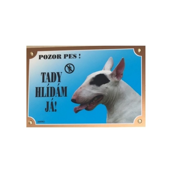 Cedulka bulterier fena