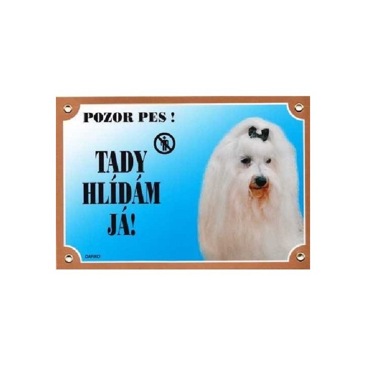 Cedulka maltéz.pinč