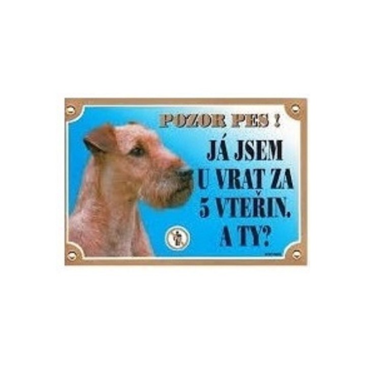 Cedulka irský teriér