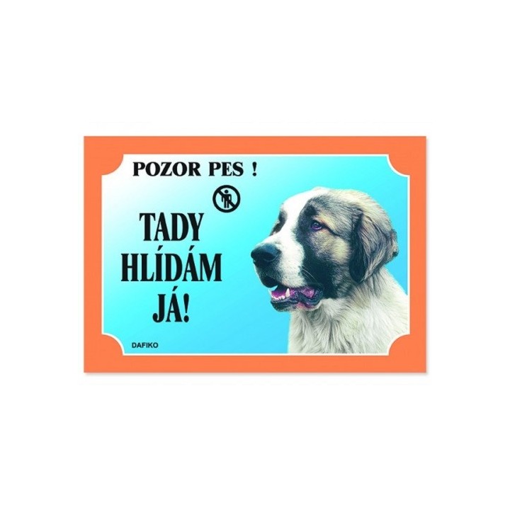 Cedulka kavkazský ovčák