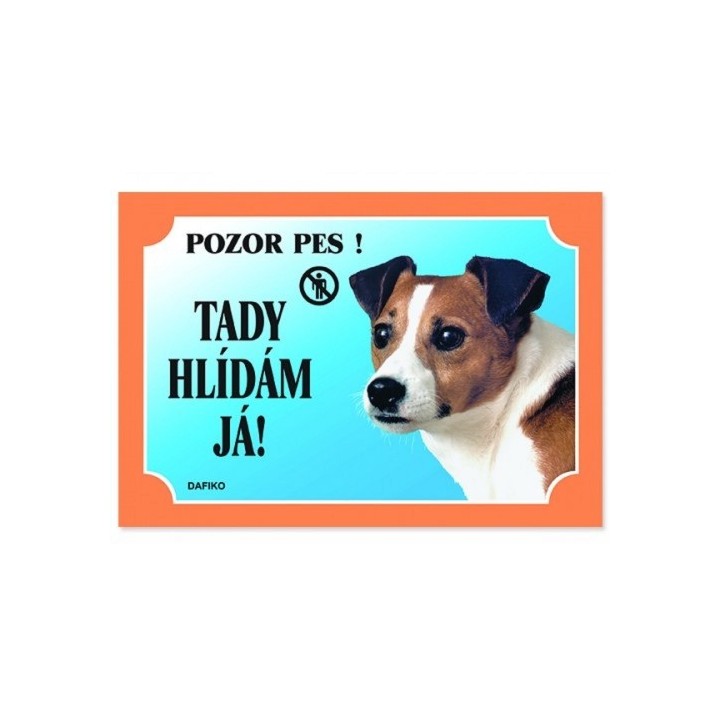 Cedulka jack russel ter.