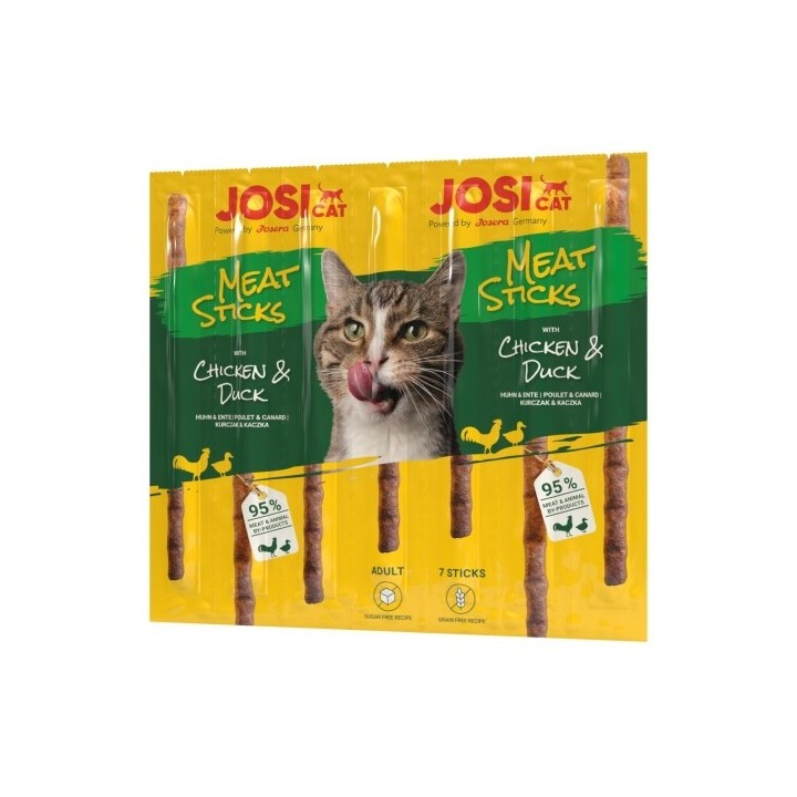 JosiCat 35g Meat Sticks  Chicken & Duck  (7x5g)