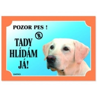 Cedulka labr.retrívr světlý