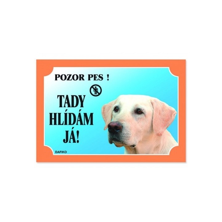 Cedulka labr.retrívr světlý