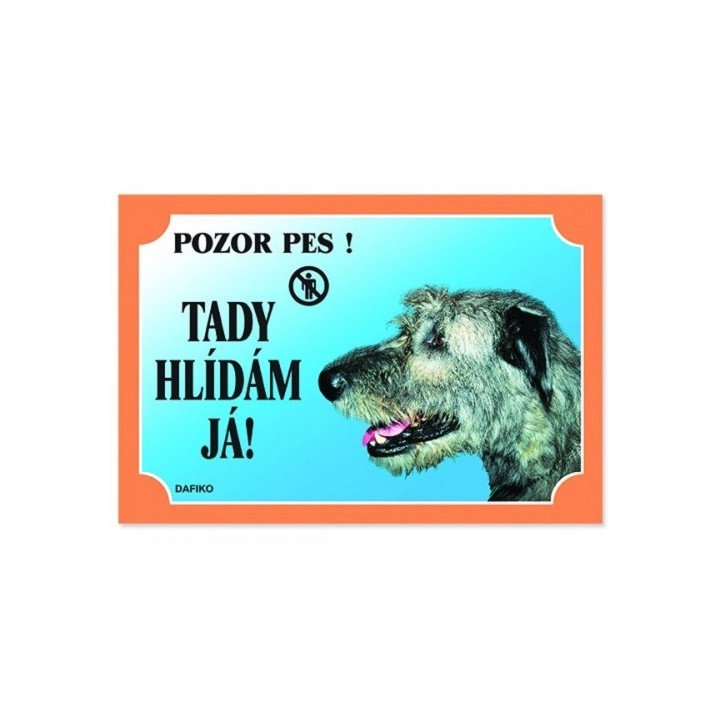 Cedulka irský vlkodav