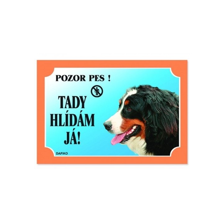 Cedulka bernský salaš.pes