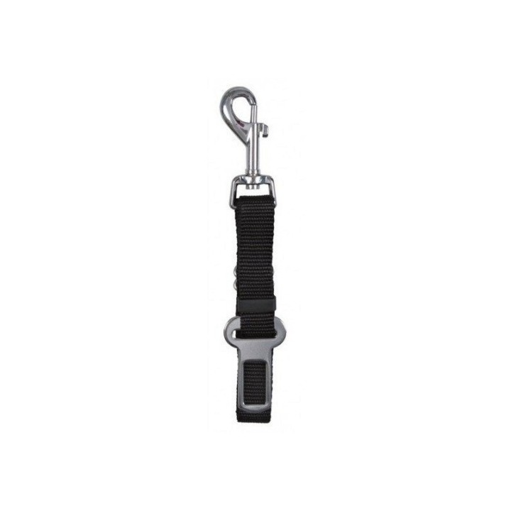 Pás bezpečnostní pro postroj do auta 45-70cm/2,5cm S-M Trixie spona obdélník