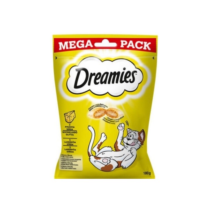 Dreamies Mega Pack se sýrem 180g cat