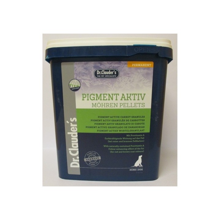Dr.Clauder´s Pigment Aktiv Möhren Pellets - Hair & Skin 3,5kg dog