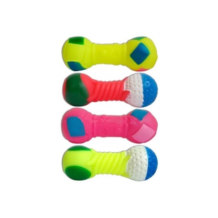 Latex-vinyl činka 13cm pískací mix