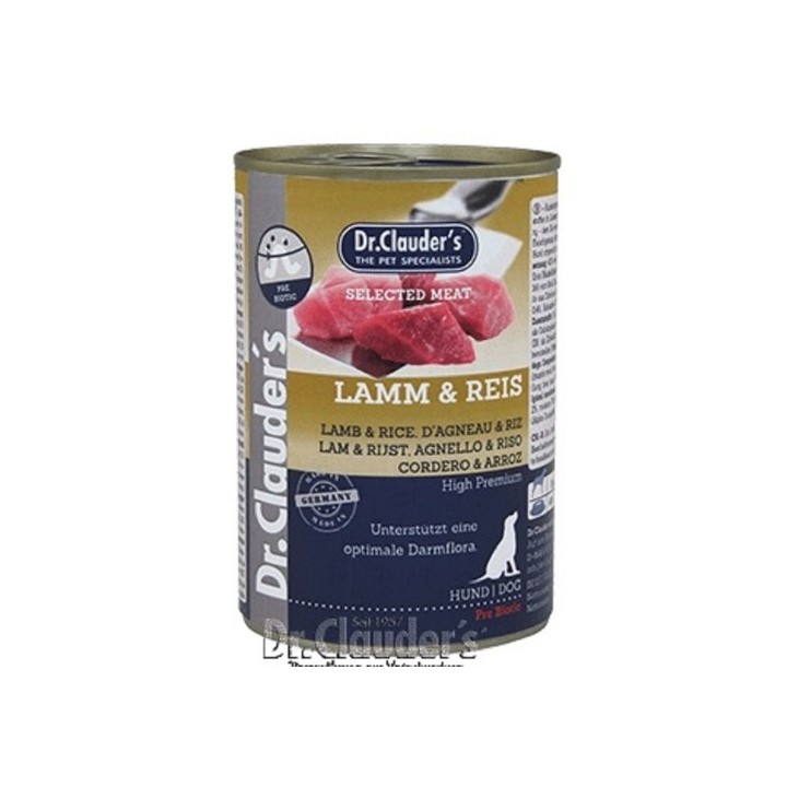 Dr.Clauder´s Lamm & Reis (jehně s rýží) 400g dog
