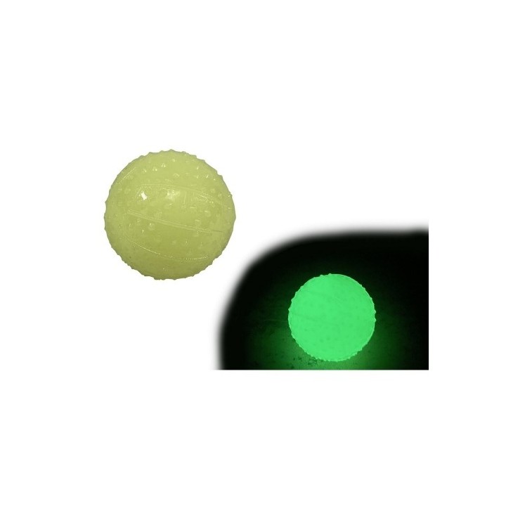 Míček GLOW Fosforový pískací  7cm