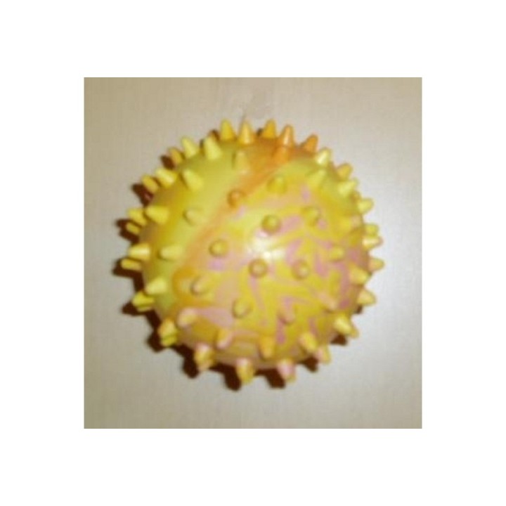 Míč gumový s ostny 0, s vůní - 3,5cm