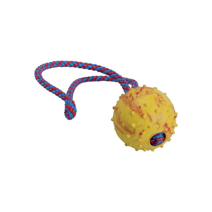 Aport míč 6cm s poutkem 23cm Gappay
