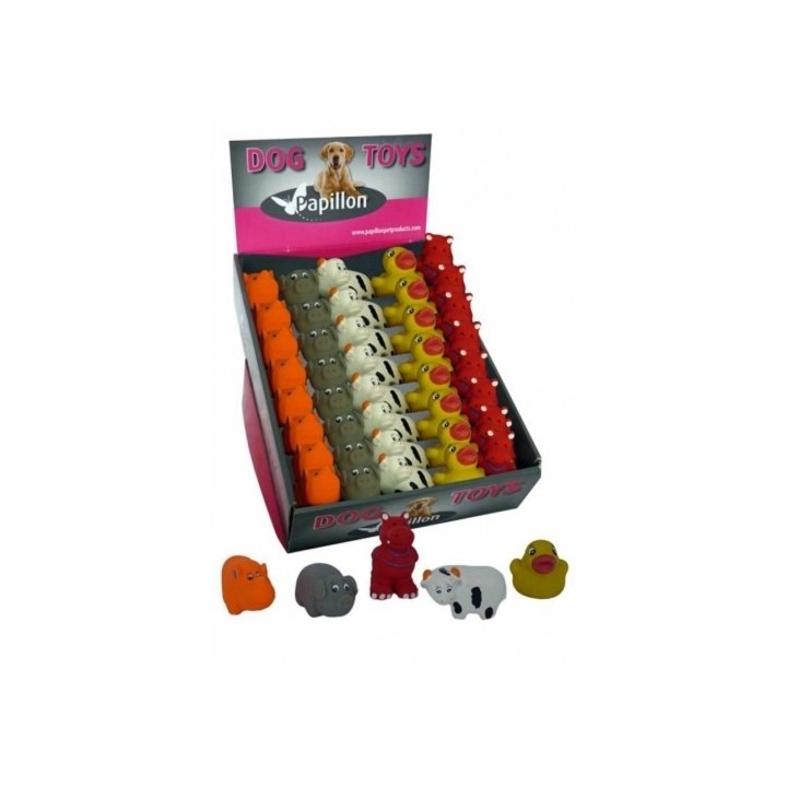 Latex hračky-mini zoo zvířát 8-10cm
