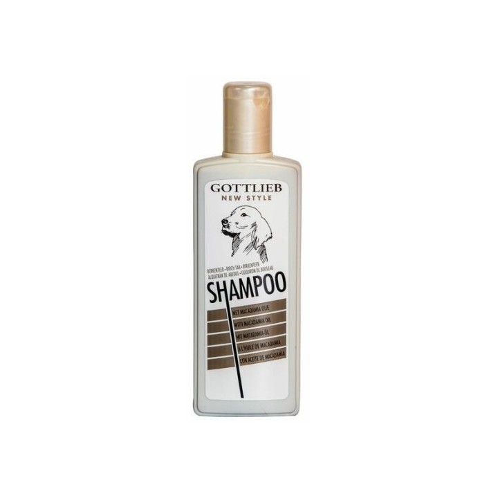 Gottl.šamp. 300ml s makadamovým olejem se sírou