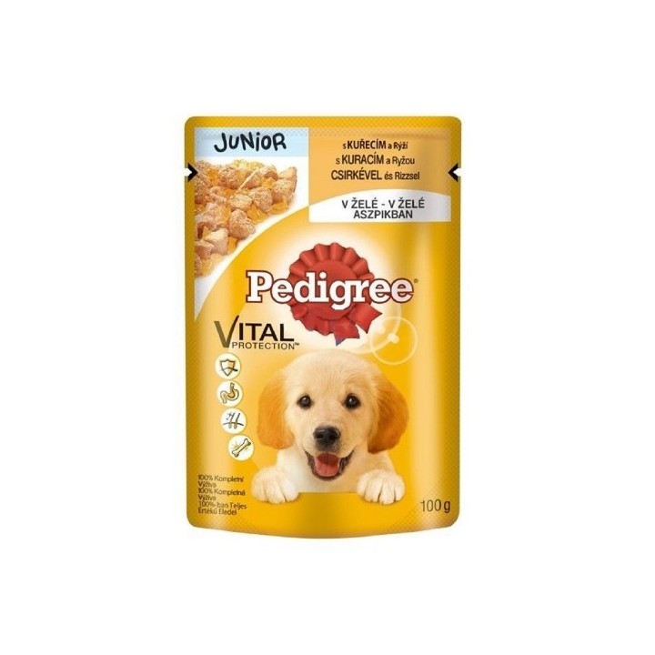 Pedigree 100g kapsička junior drůbeží 1ks