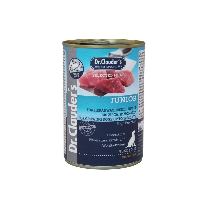 Dr.Clauder´s Selected Meat Junior 400g dog AKCE