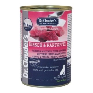 Dr.Clauder´s Hirsch & Kartoffel (jelen s bramborem) 400g dog  AKCE