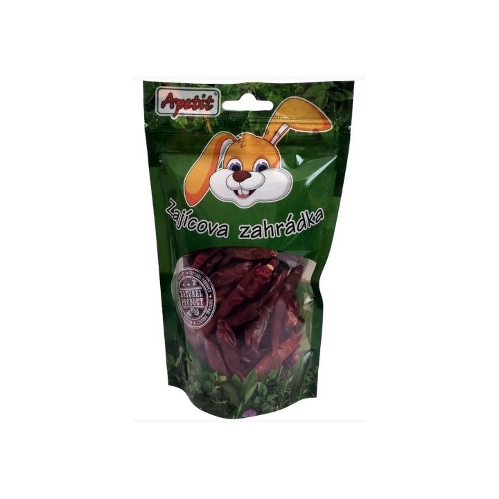 Zajícova zahrádka Chilli papričky sušené 40g