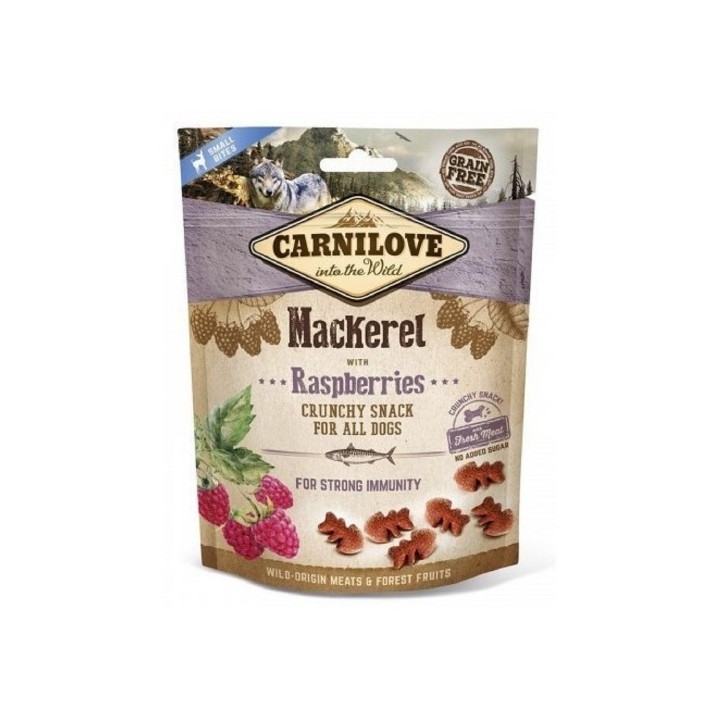 Carnilove Dog pamlsek 200g z makrely s malin.pro silnou imunitu