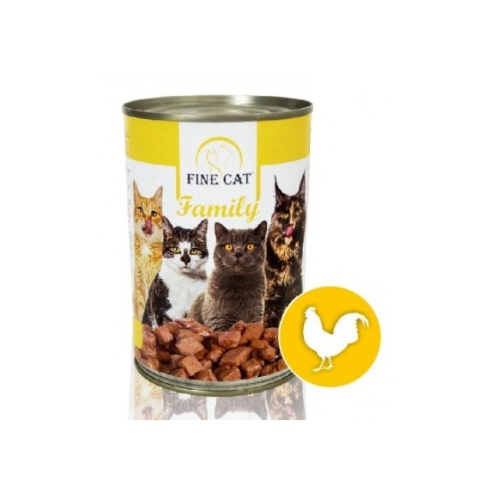 Fine cat Family 415g drůbeží
