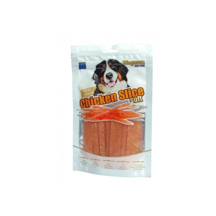 Magnum proužky kuřecí měkké 80g dog