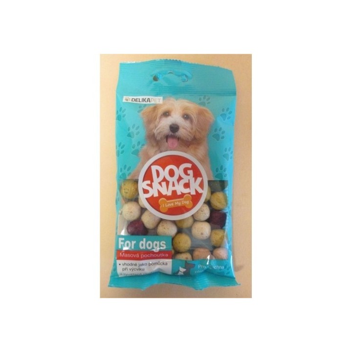 Kuličky žvýkací masové mix 90g