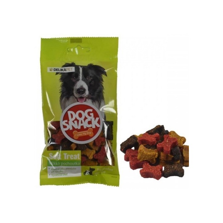 Soft Treat-Puňťa kostičky 90g mix/24ks