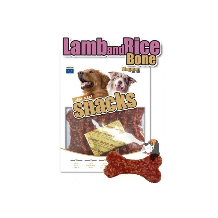 Magnum kost jehně+rýže 250g dog