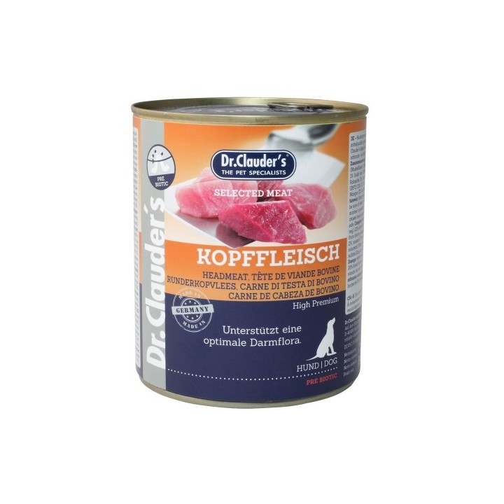 Dr.Clauder´s Kopffleisch (maso z hlavy) 800g dog AKCE