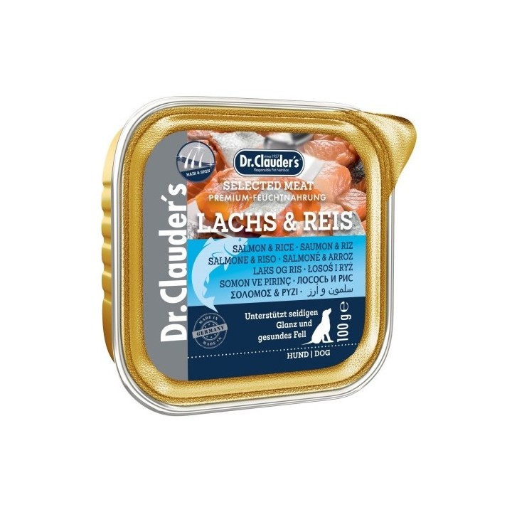 Dr.Clauder´s paštika Lachs (losos) 100g dog  AKCE