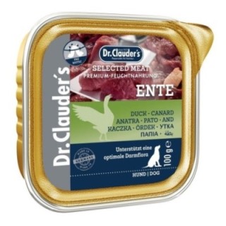 Dr.Clauder´s paštika Ente (kachní maso) 100g dog AKCE