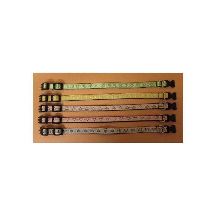 Obojek popruh 1,6x35-40cm s potiskem