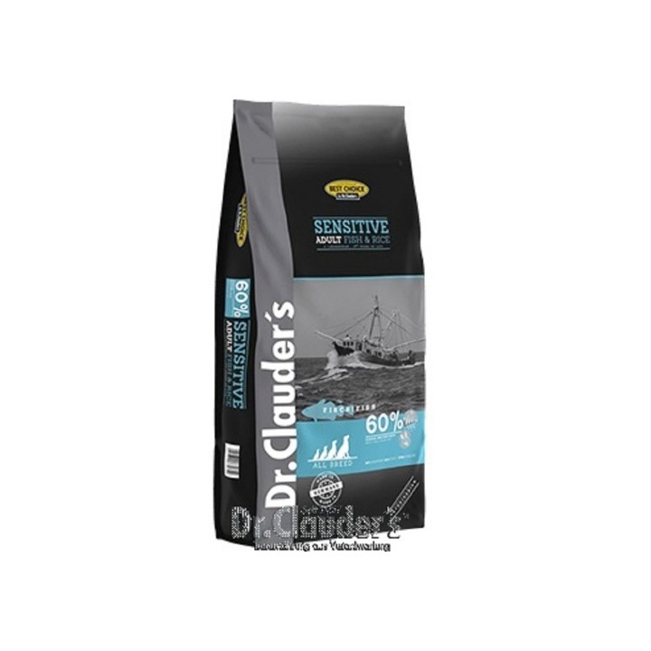 Best Choice 12,5kg Adult Fish & Rice Sensitive dog