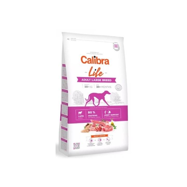 Calibra 12kg Life Adult Large Breed Lamb dog