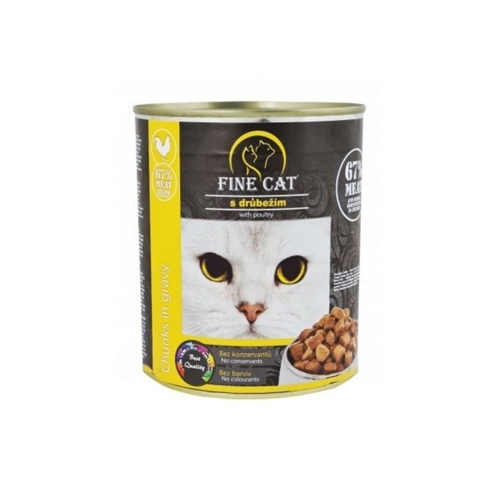 Fine Cat 830g drůbeží