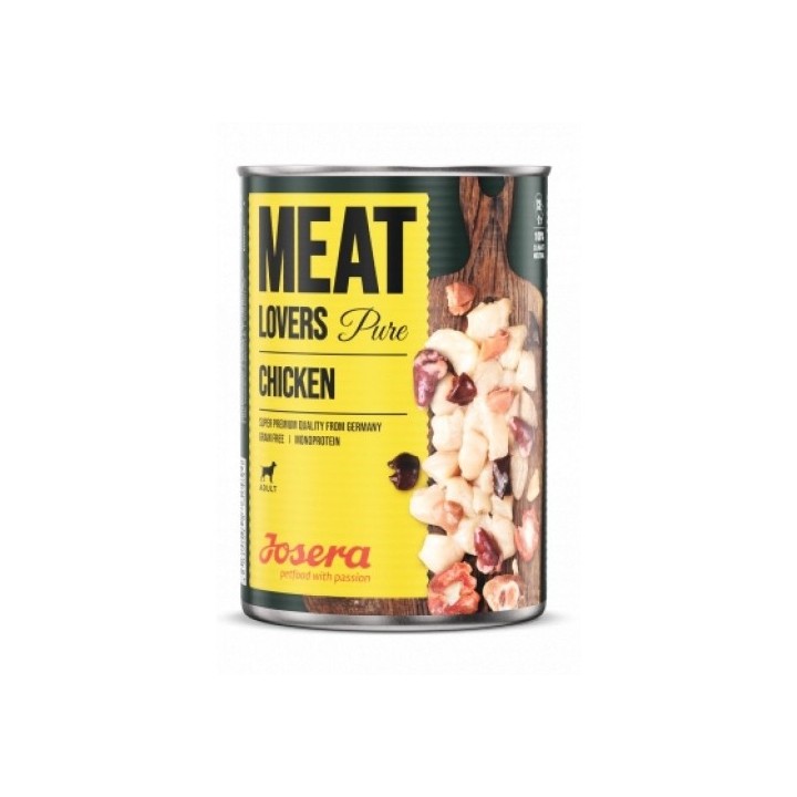 Josera dog 400g Meat Lovers Pure Chicken (kuřecí)