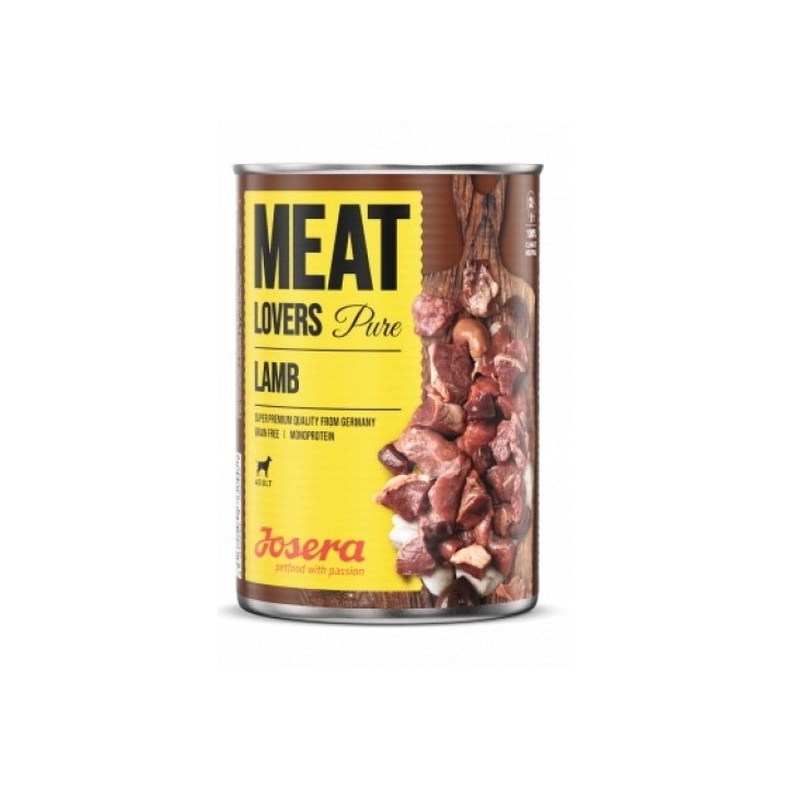 Josera dog 400g Meat Lovers Pure Lamm (jehněčí)