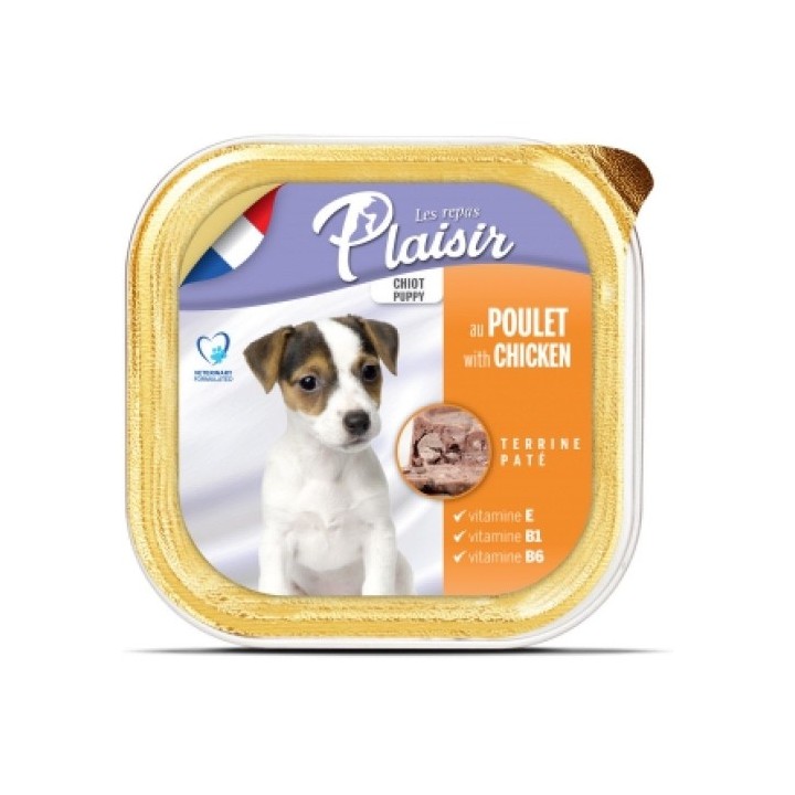 Plaisir 300g kuřecí maso puppy dog