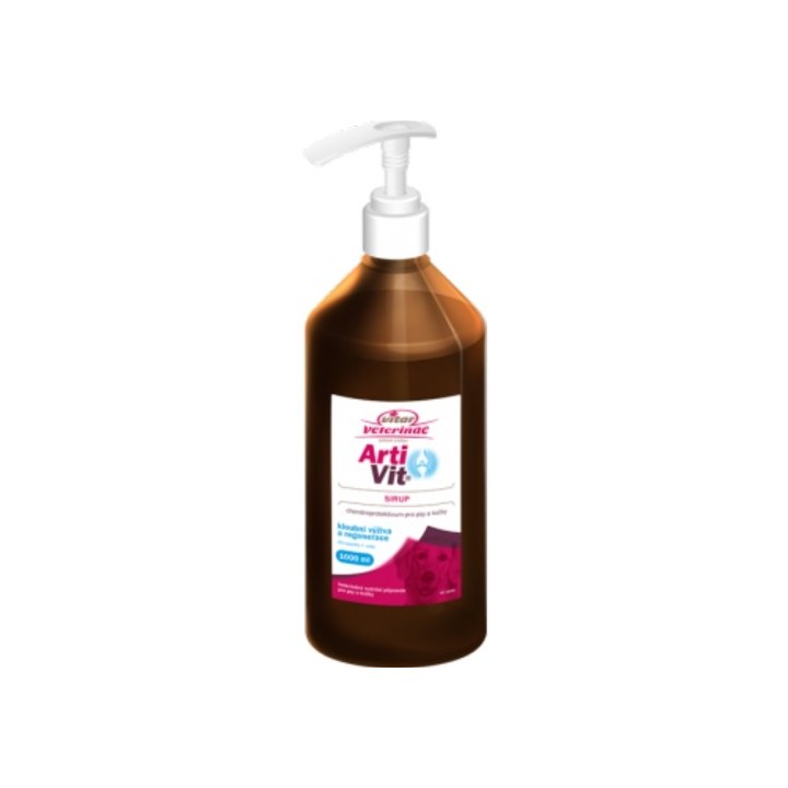 Nomaad Artivit 1000ml sirup s pumpičkou  AKCE